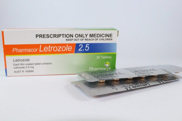 Australian Pharmaceutical Letrozole. 30 x 2.5mg